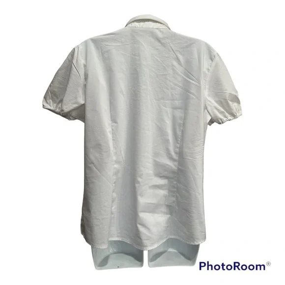 Worthington White Blouse. size large - Picture 2 of 13